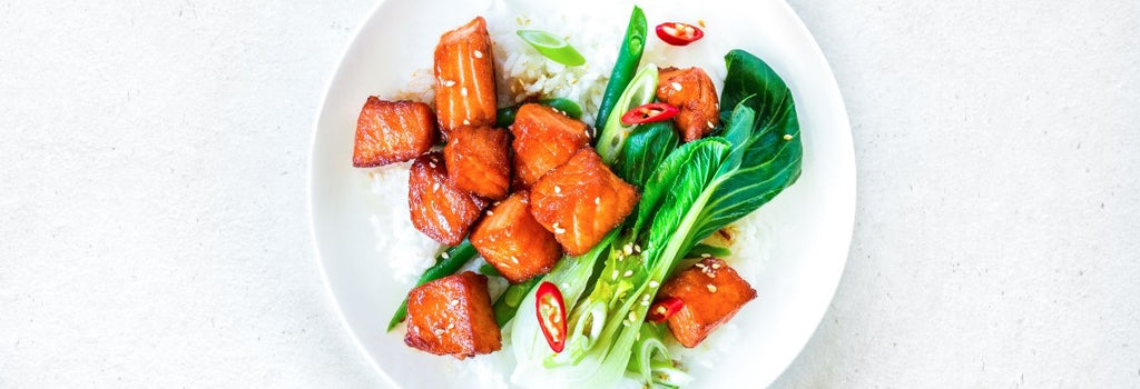 Chilli, Honey & Ginger Salmon