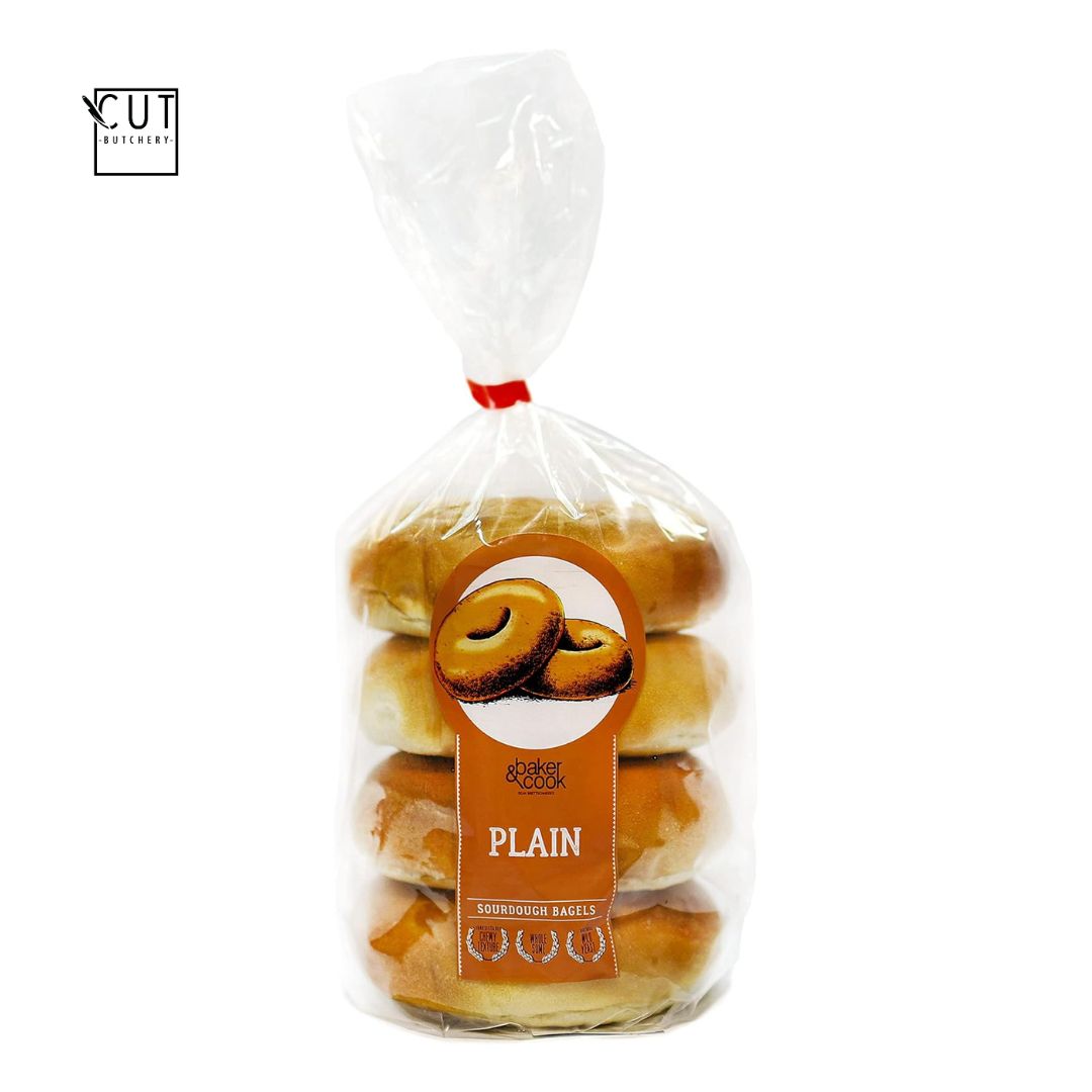 BAKER & COOK - BAGEL PLAIN 360G