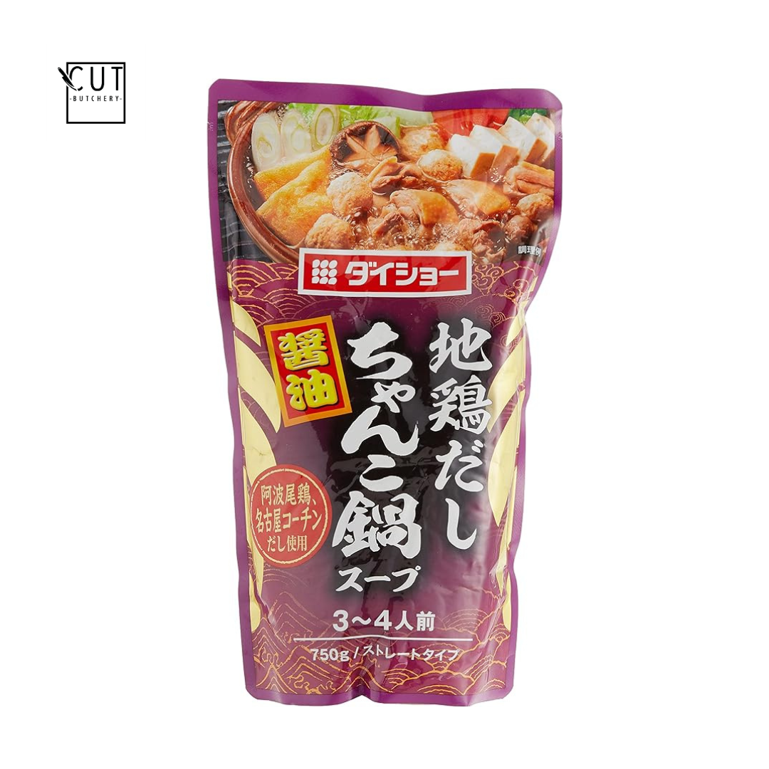 DAISHO JIDORI SHOYU CHANKO 750G (CHICKEN SOY SAUCE BROTH)