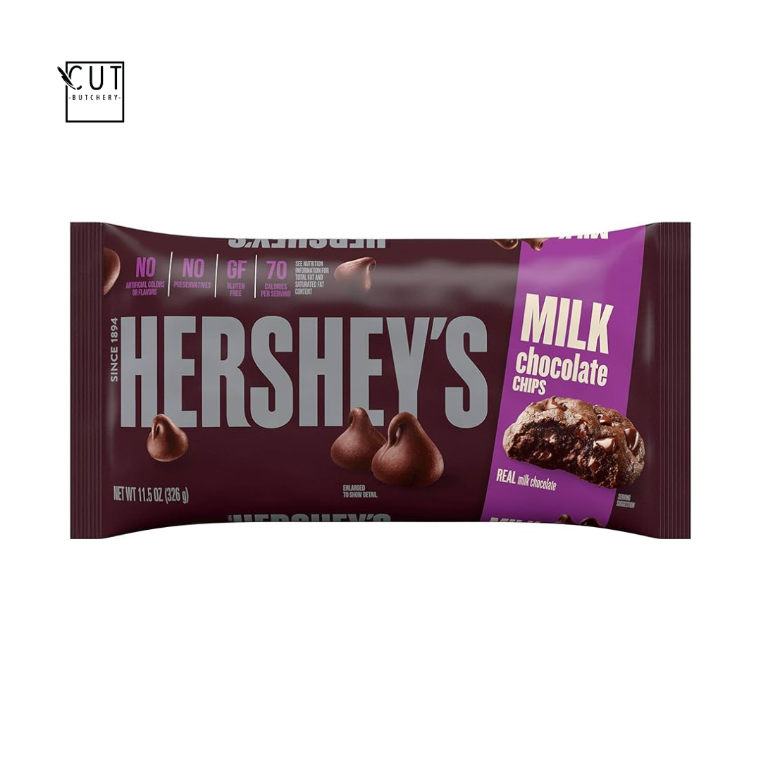 HERSHEY'S BAKING CHIPS - MILK CHOCOLATE (326G)