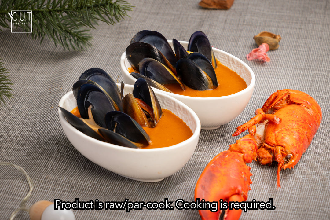 LOBSTER BISQUE & BLUE MUSSELS (XMAS EDITION)