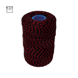 FOOD-SAFE RED & BLACK BUTCHERS TWINE 100M