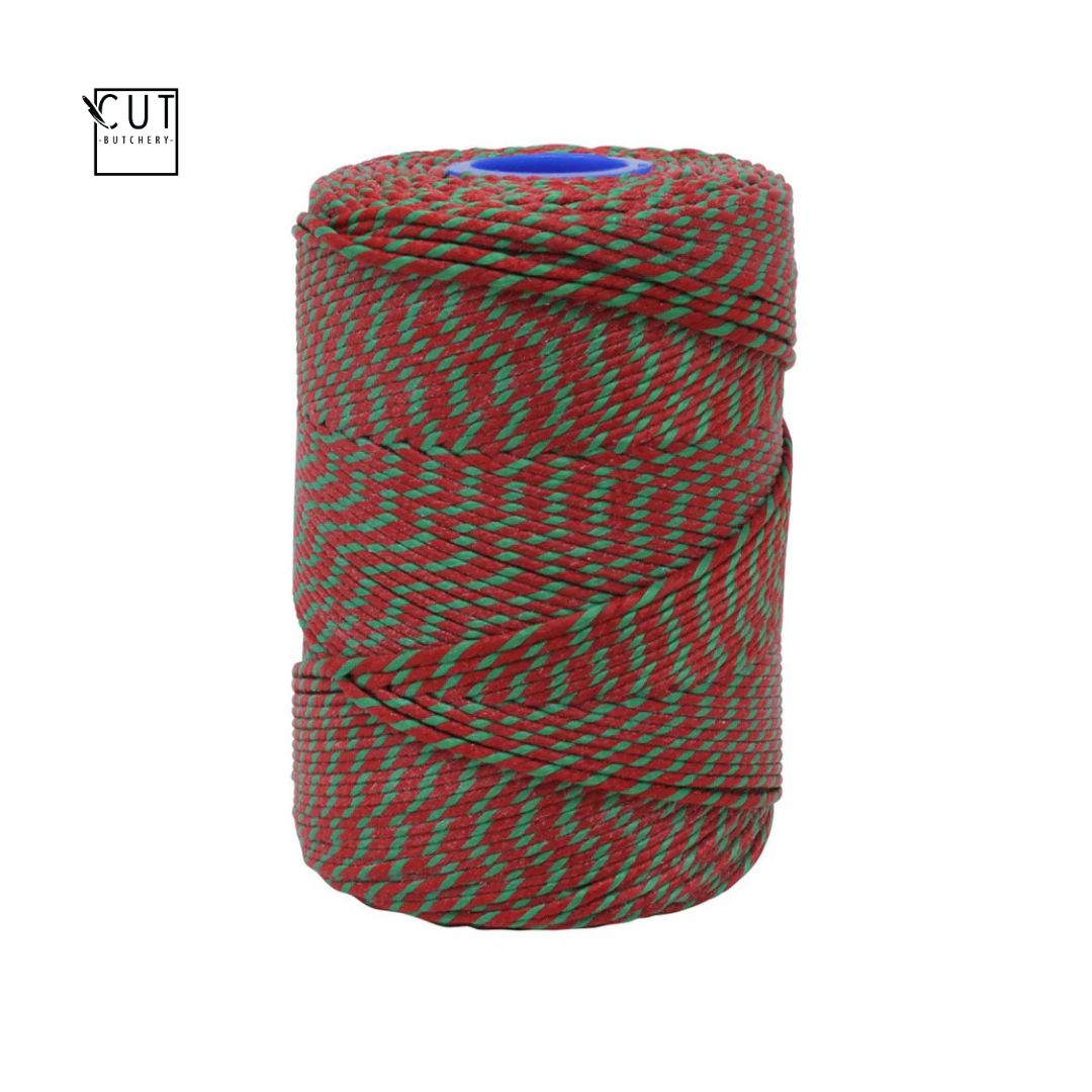 FOOD-SAFE RED & GREEN BUTCHERS TWINE 100M