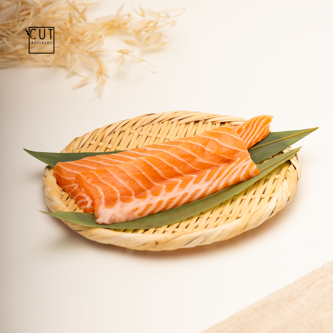 SALMON SASHIMI SAKU BLOCK (200G)