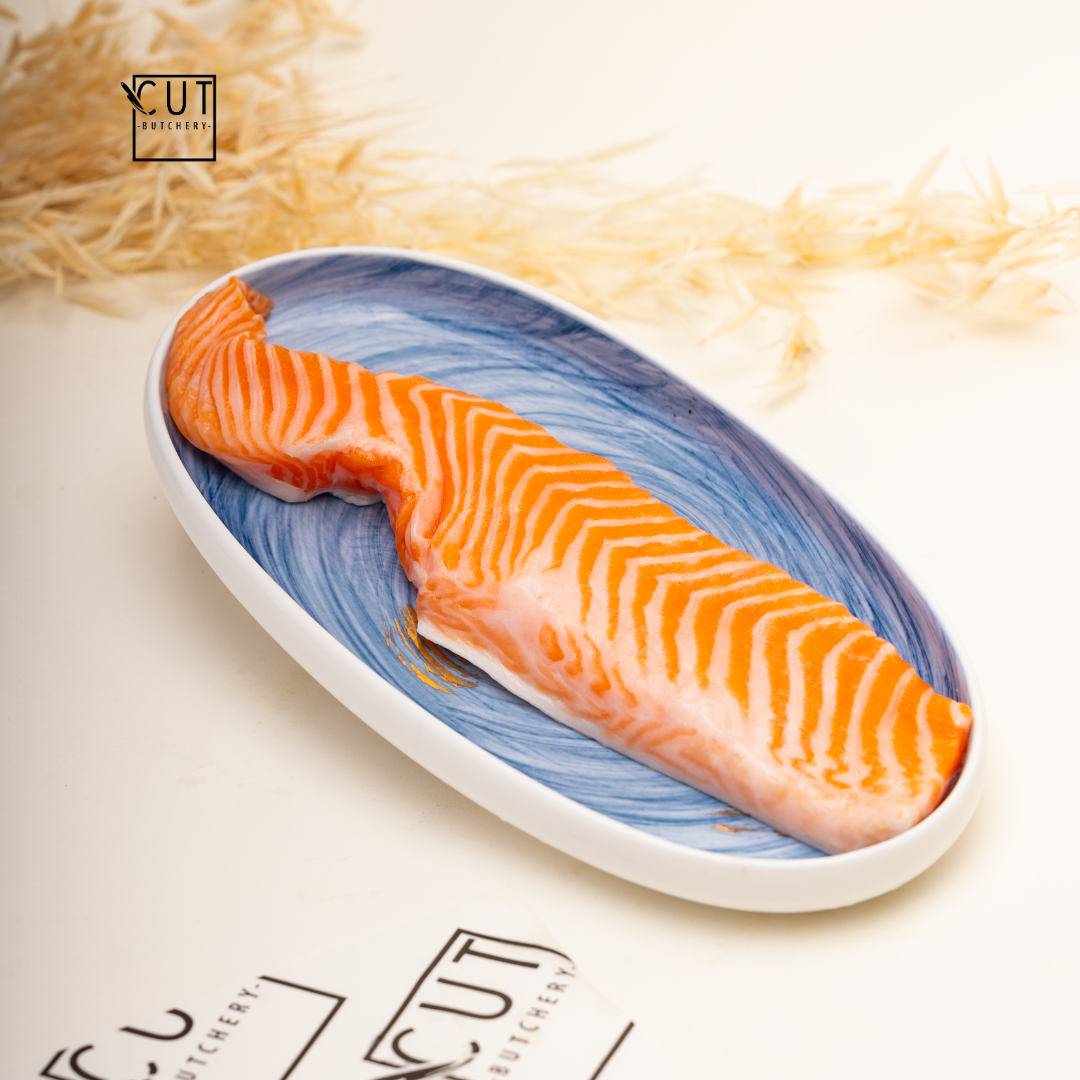 NZ KING SALMON SASHIMI SAKU BLOCK (200g)