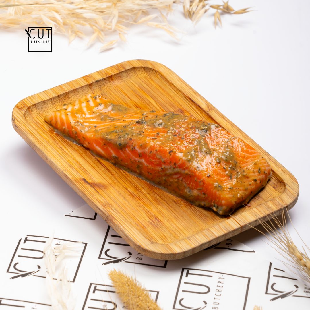 MARINATED FRESH SALMON (SASHIMI GRADE)