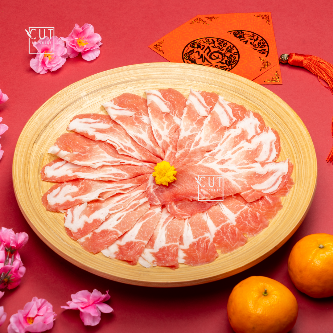 SPANISH CHESTNUT PORK COLLAR SHABU SHABU