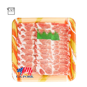 US NATURAL PORK COLLAR SHABU SHABU (CHILLED)