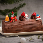 VARLHONA CHOCOLAT LOG CAKE 1KG (XMAS EDITION)