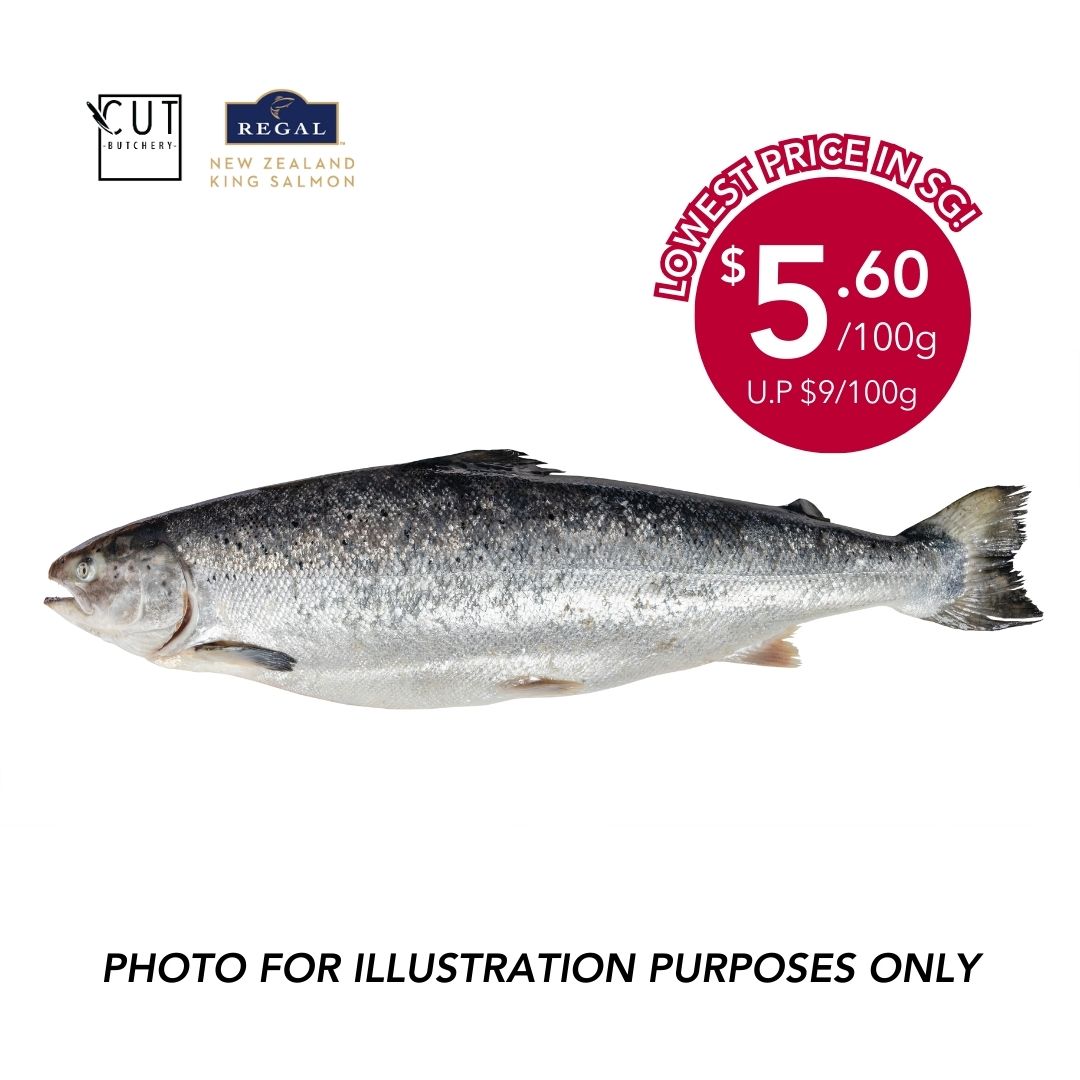 REGAL NEW ZEALAND KING SALMON (WHOLE)